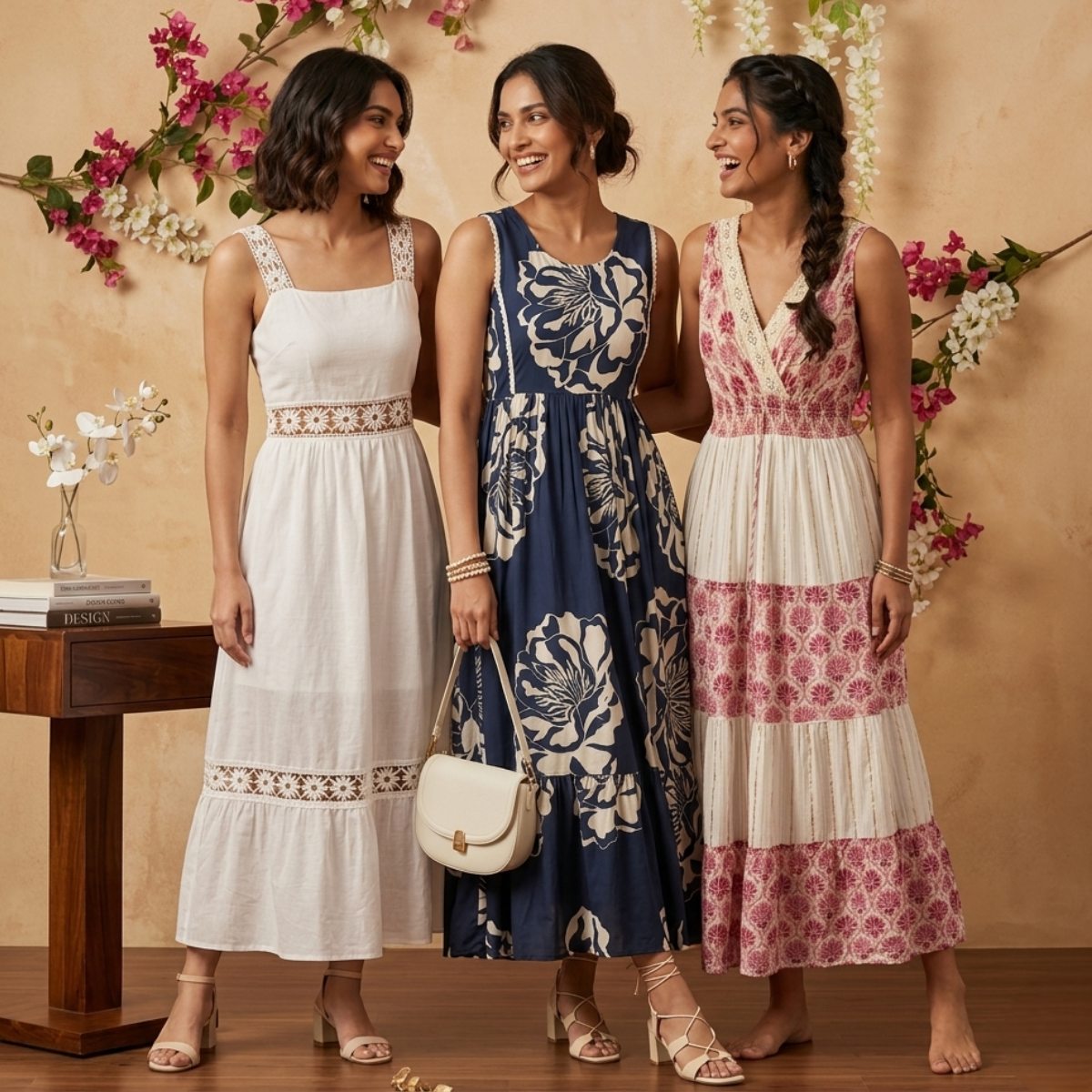 3 Printed Maxi Dress ? Style Meets Comfort | MD-05
