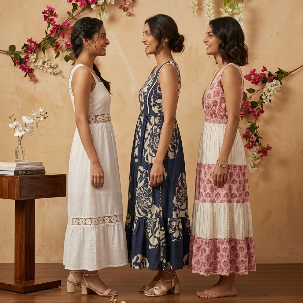 3 Printed Maxi Dress ? Style Meets Comfort | MD-05