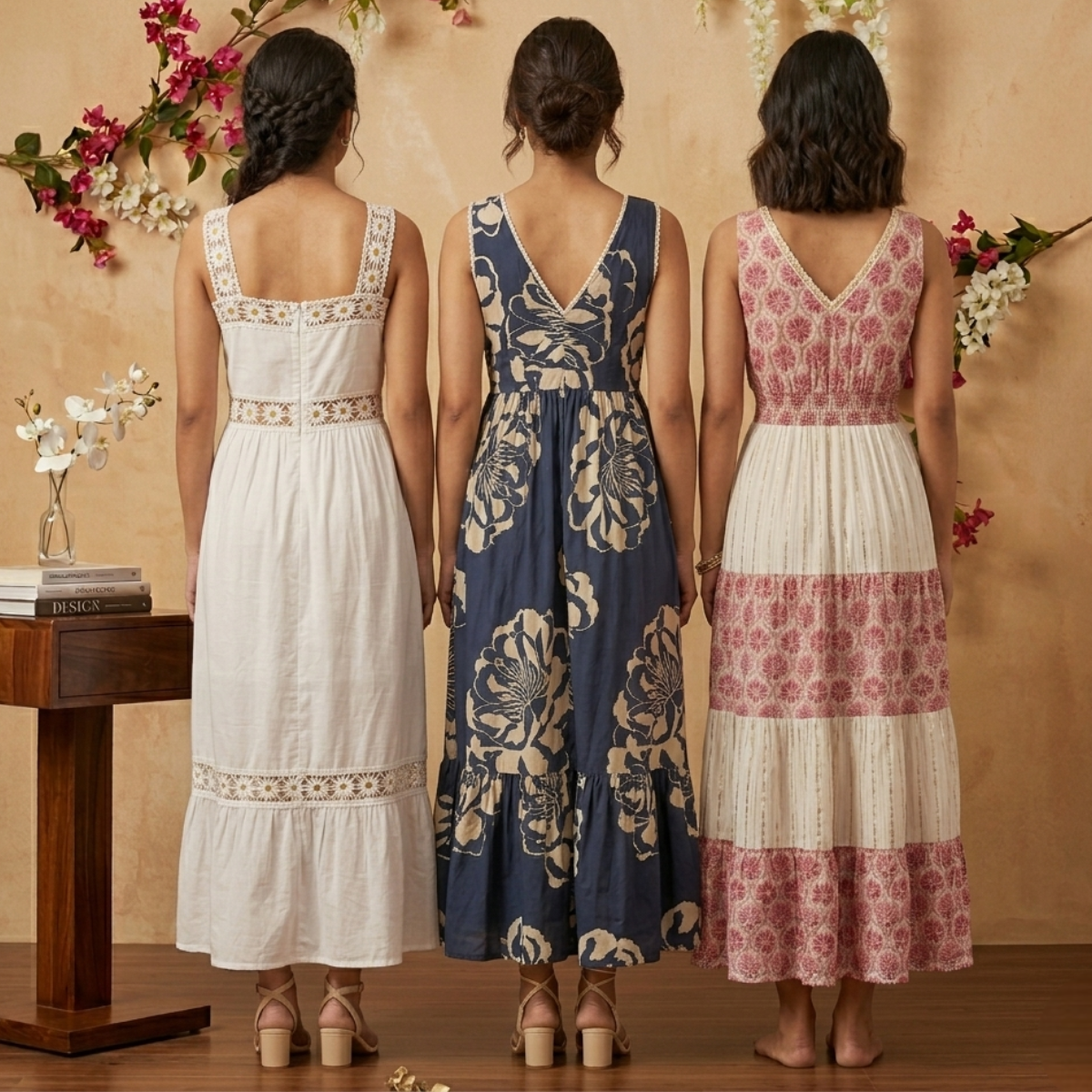 3 Printed Maxi Dress ? Style Meets Comfort | MD-05