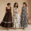 3 Printed Maxi Dress ? Style Meets Comfort | MD-01