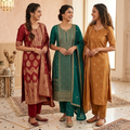 3 Kurta Set With Dupatta - Perfect For Every Occasion ( D-2 )