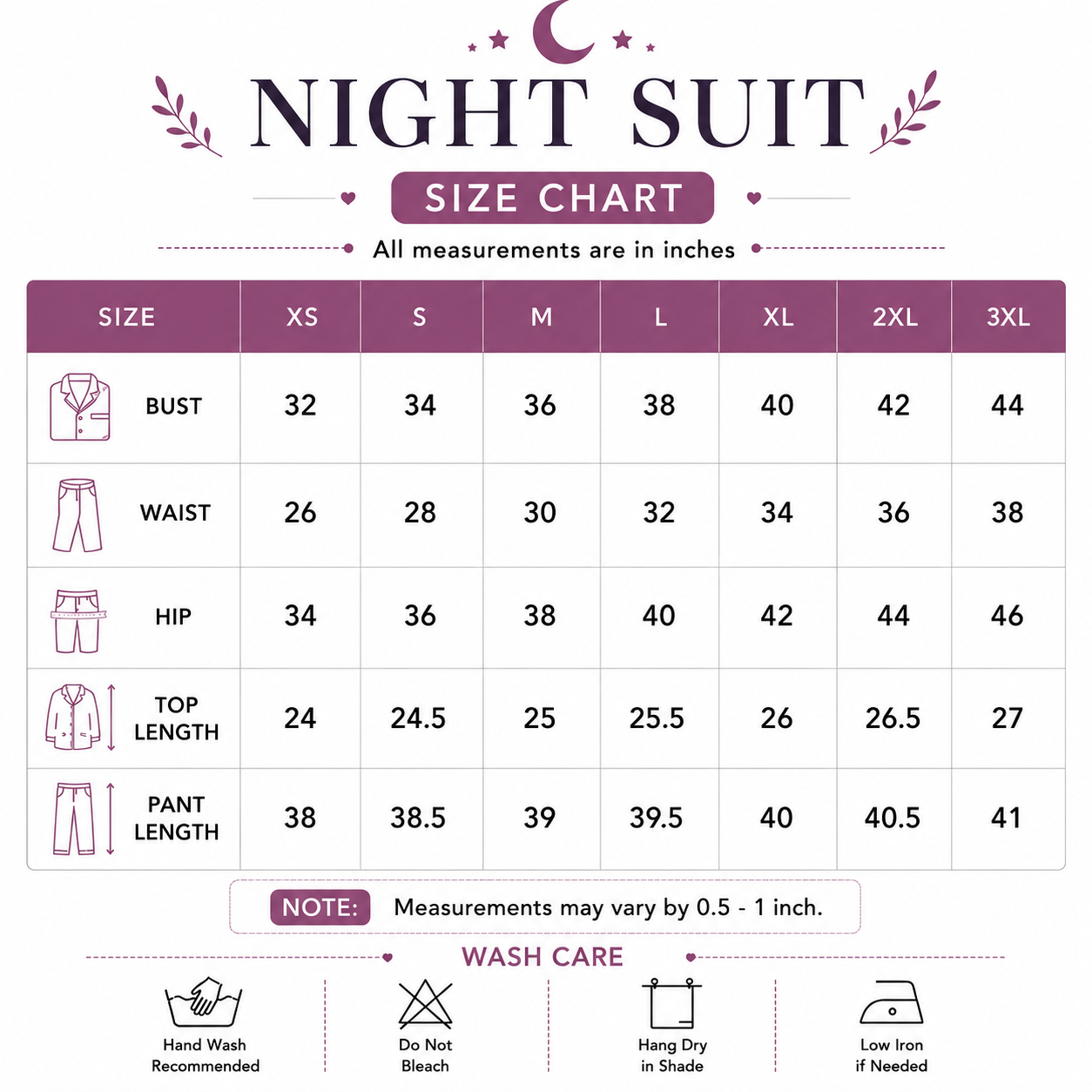 3 Night Suit Daily Wear Set (N1)
